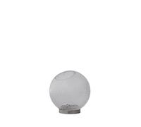 AYTM GLOBE BUBBLES Vase Ø17 Clear/ Silver