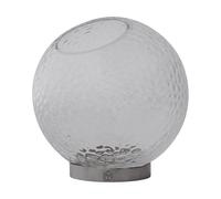 AYTM GLOBE BUBBLES Vase Ø17 Clear/ Silver