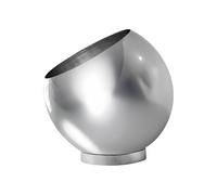 AYTM Globe flower pot, Ø 17 cm, silver, stainless steel