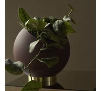 AYTM - Globe Flower Pot Ø30 cm, Black - Black