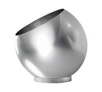 AYTM Globe flower pot, Ø 43 cm, silver, stainless steel