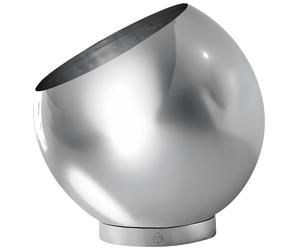 AYTM - Globe Flower Pot Ø30 cm, Silver - Silver