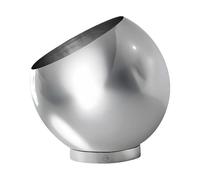 AYTM GLOBE Flowerpot Ø17 Silver