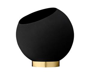 AYTM Globe flowerpot Ø21 cm Black