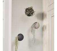 AYTM GLOBE hanging pot Ø17 cm h28 cm Taupe