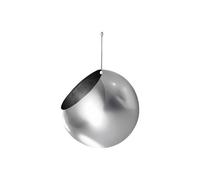 AYTM Globe hanging flower pot, Ø 17 cm, silver, stainless steel