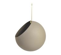 AYTM GLOBE hanging pot Ø21 cm h32 cm Taupe