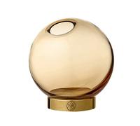AYTM Globe vase small amber-gold