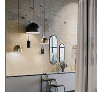 AYTM Luceo pendant light, round, gold, Ø 28 cm