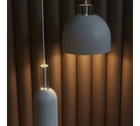 AYTM Luceo pendant light, round, white, Ø 28 cm