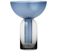 AYTM TORUS Vase H19 Black/ Navy