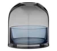 AYTM TOTA Lantern for Tealight Black/ Dark Blue