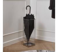 AYTM umbrella stand Curva, silver, height 56 cm, steel