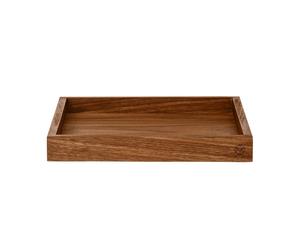 AYTM Unity square tray walnut small