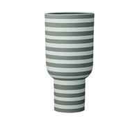 AYTM Varia vase, green, Ø 15 cm, height 30 cm, ceramic