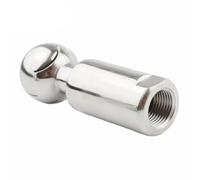 AYTOSH BSP 1/4" 1/2" 1" SS304 Stainless Rotary Spray Ball Sanitary Female Thread CIP Tank Cleaning Head 360 Degree Coverage Wash Fitting (Size : 1/4")