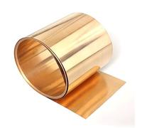 AYTOSH C17200 Beryllium Copper Sheet 1pcs, For DIY 0.08-1.2mm Thick Strip Copper Foil Sheet Brass Foil Tape (Size : 0.2x200x200mm)