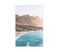 AYTREDF Cape Town, Camps Bay Beach Wall Nordic Poster Living Room Bedroom Canvas Poster Wall Art Decor Print Picture Paintings for Living Room Bedroom Decoration 20x30inch(50x75cm)