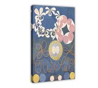 AYTREDF Childhood Group IV by Hilma Af Klint Vintage Poster Canvas Poster Wall Art Decor Print Picture Paintings for Living Room Bedroom Decoration 16x24inch(40x60cm)