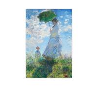 AYTREDF Claude Monet,Woman with A Parasol - Madame Monet And Her Son,art Prints Canvas Poster Bedroom Decor Landscape Office Room Decor Gift 24x36inch(60x90cm)