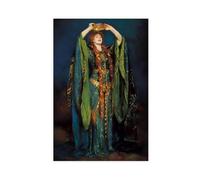 AYTREDF Ellen Terry As Lady Macbeth Remastered by John Singer Sargent Premium Matte Paper (1) Canvas Poster Bedroom Decor Landscape Office Room Decor Gift 08x12inch(20x30cm)