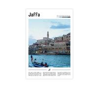 AYTREDF Famous Landscapes from The Middle East Are Jaffa Canvas Poster Wall Art Decor Print Picture Paintings for Living Room Bedroom Decoration 16x24inch(40x60cm)