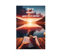 AYTREDF How to Monetize Your Short Stories Inspirational Quotes Canvas Poster Wall Art Decor Print Picture Paintings for Living Room Bedroom Decoration 12x18inch(30x45cm)