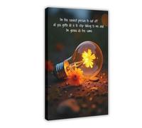 AYTREDF I Am The Easiest Person to Be Disconnected Inspirational Quotes Canvas Poster Wall Art Decor Print Picture Paintings for Living Room Bedroom Decoration 16x24inch(40x60cm)