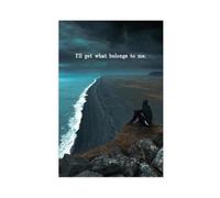 AYTREDF I'll Get What Belongs to Me Itinspirational Quotes Canvas Poster Bedroom Decor Landscape Office Room Decor Gift 16x24inch(40x60cm)