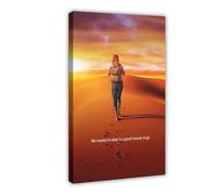 AYTREDF Inspirational Quotes No Reason to Stay Is A Good Reason to Leave Canvas Poster Wall Art Decor Print Picture Paintings for Living Room Bedroom Decoration 12x18inch(30x45cm)