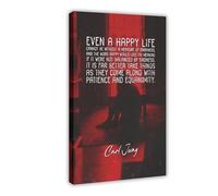 AYTREDF Jung Quote ，Carl 4 Healthy Psychological Counseling Canvas Poster Wall Art Decor Print Picture Paintings for Living Room Bedroom Decoration 12x18inch(30x45cm)