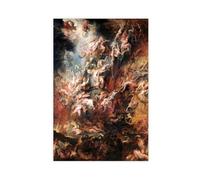 AYTREDF Peter Paul Rubens Fall of The Damned.Classic Painting Reproduction. (1) Canvas Poster Wall Art Decor Print Picture Paintings for Living Room Bedroom Decoration 16x24inch(40x60cm)