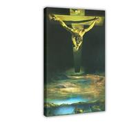 AYTREDF Salvador Dali - Christ of St. John of The Cross Canvas Poster Wall Art Decor Print Picture Paintings for Living Room Bedroom Decoration 24x36inch(60x90cm)