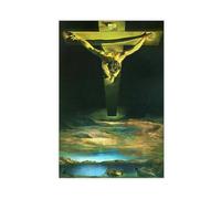 AYTREDF Salvador Dali - Christ of St. John of The Cross Canvas Poster Wall Art Decor Print Picture Paintings for Living Room Bedroom Decoration 24x36inch(60x90cm)