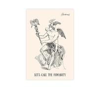 AYTREDF Sketching art, funny posters, numbers, quotes canvas, bedroom decoration, landscape, office rooms 16x24inch(40x60cm)