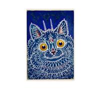 AYTREDF The Man Who Drew Millions of Far-Out Cats Canvas Poster Bedroom Decor Landscape Office Room Decor Gift 20x30inch(50x75cm)