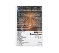 AYUBQ 21 Savage Poster Album Cover Poster for Bedroom Wall Art Album Music Artistic Album Cover Poster 20x30inch(50x75cm) Unframe-style