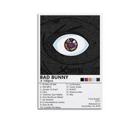 AYUBQ Bad Bunny Poster Album Cover Poster for Bedroom Wall Art Album Music Artistic Album Cover Poster 12x18inch(30x45cm) Unframe-style