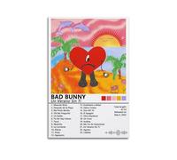 AYUBQ Bad Bunny Poster Album Cover Poster for Bedroom Wall Art Album Music Artistic Album Cover Poster 08x12inch(20x30cm) Unframe-style