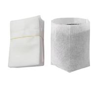 Ayuduots 100Pcs/Set Biodegradable Nursery Grow Bags, Non-Woven Plant Nursery Bags for Vegetable Flower Fruit Garden Supply