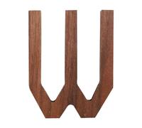 Ayuduots 3in Nordic Style Black Walnut Decorative Letters, Alphabets Unfinished Wood Letters for Wall Decoration Room Name Signs