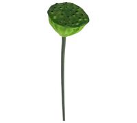 Ayuduots Artificial Lotus, Long Stem Green Plant Artificial Flower for Landscape, Home Garden Decor - Lotus Seeds