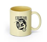 AYUEHBN Ceramics Mug - Ceramic Sports Gymnastics God Zeus Bodybuilding Powerlifting （11oz/320ml） Café or Restaurant Use Beige