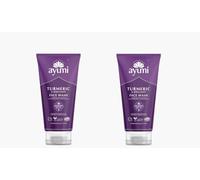 Ayumi Brightening FaceWash with Turmeric & Papaya| Vitamin C Face Wash for Dull & Dehydrated Skin |Perfect Facial Wash to Soothe Irritated Skin|Women & Mens Face Wash | 2 x 150 ml
