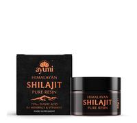 Ayumi Himalayan Shilajit Resin 30g| Shilajit Gold Grade 100% Pure from 18000 ft| 75% Fulvic Acid & 85+ Trace Minerals |Stamina & Vitality Booster | Testosterone Supplements for Men |600mg (50 Serves)