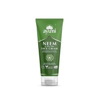 Ayumi Neem & Tea Tree Face Cream | Acne Cream with Witch Hazel | Oily Skin Moisturiser with Rosemary Oil | MoisturisingCream with Organic Shea Butter | Face Moisturiser for Men & Women | 1 x 100 ml