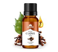 Ayumi Pure Clove Oil for Toothache Pain Relief | Made from Organic Cloves |100% Pure Essential Oil Diffuser for Aromatherapy | Essential Oil for Haircare, Skincare & Soap Making | 100 ml