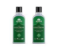Ayumi Pure Glycerine | 100% Pure Vegetable Derived Glycerine | Super Hydrating, Locks In Moisture | For Face, Hair & Body | Premium EP/BP/USP Pharmaceutical Grade | Natural Humectant | 2x 150ml