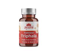 Ayumi Triphala Capsules, 60 Caps | Triphala Powder Capsules for Gut Cleanse | Immune System Booster | for Weight Management with Amla Extract | Metabolism Booster for Bloating Relief | 640 mg