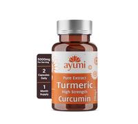 Ayumi Turmeric Extract Capsules | Supports Immunity | Anti Inflammatory | Joint Care | Arthritis | High Strength Curcumin | Per Serving 5000mg